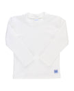 White Long Sleeve Rash Guard