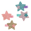 Shimmering Mermaid Star Hair Clips