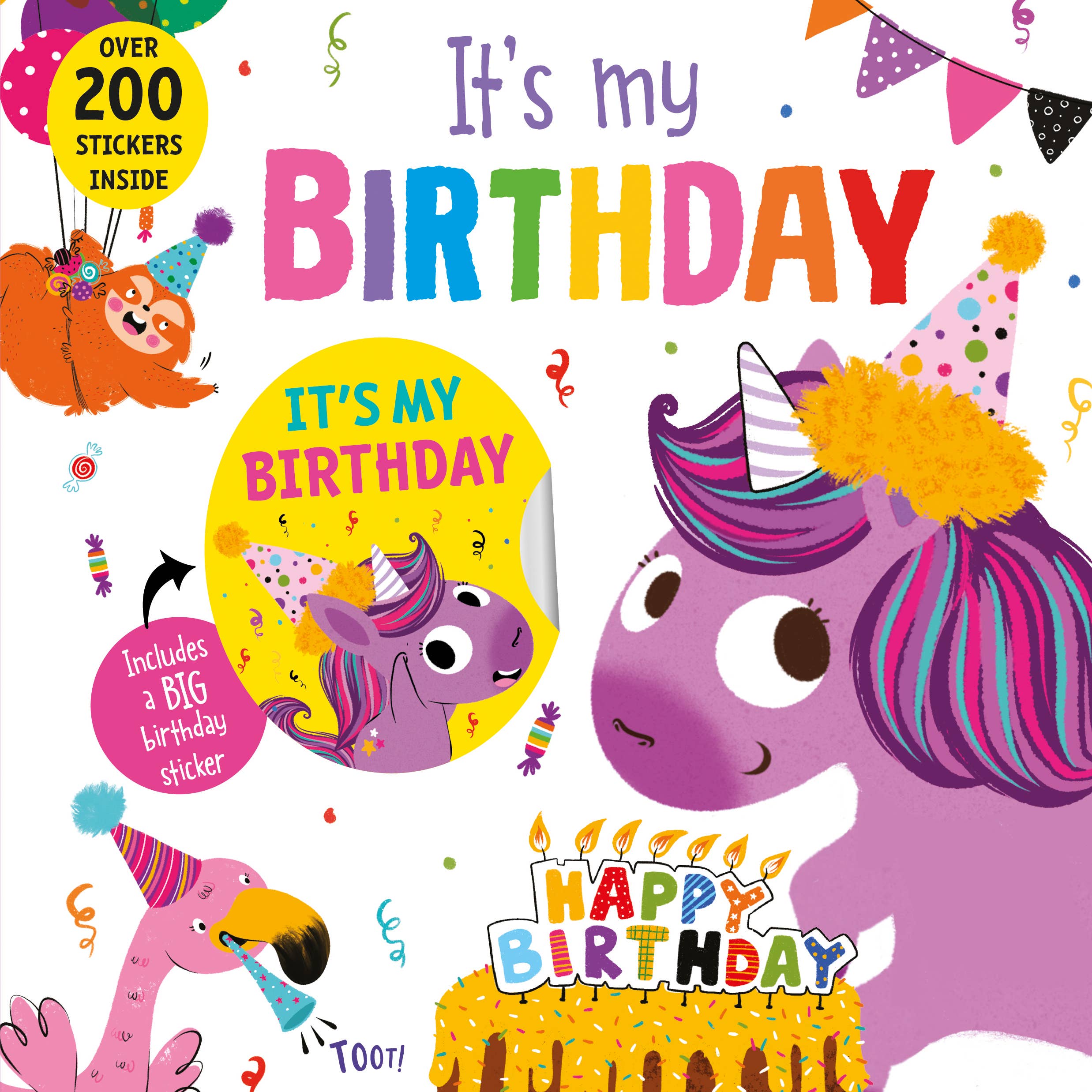 It's My Birthday (Unicorn cover) Book